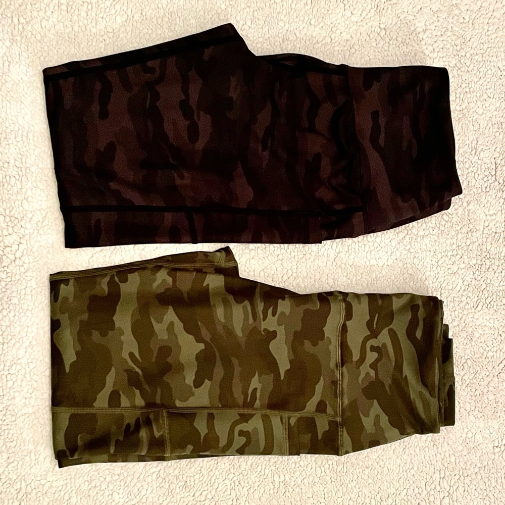 🌷2 Pair Camo Leggings